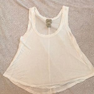 White tank top